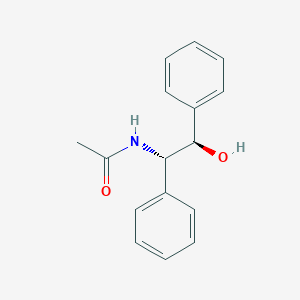 molecular formula C16H17NO2 B7590991 (1R,2S)-1,2-Diphenyl-2-(acetylamino)ethanol 