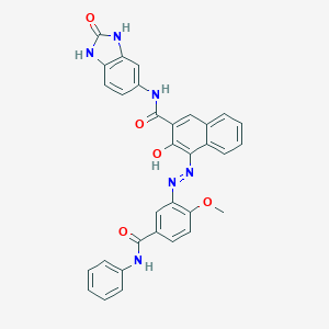 molecular formula C32H24N6O5 B075917 C.I.颜料红176 CAS No. 12225-06-8
