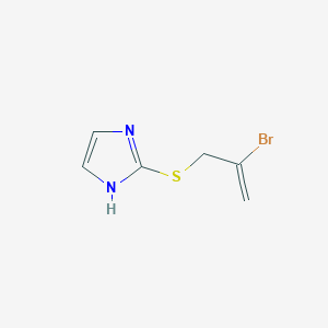 2-(2-bromoprop-2-enylsulfanyl)-1H-imidazole