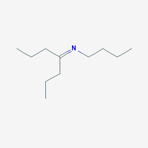 molecular formula C11H23N B075919 1-Butanamine, N-(1-propylbutylidene)- CAS No. 10599-80-1