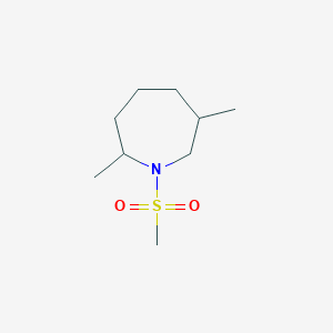 2,6-Dimethyl-1-methylsulfonylazepane