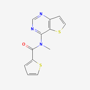 N-methyl-N-thieno[3,2-d]pyrimidin-4-ylthiophene-2-carboxamide