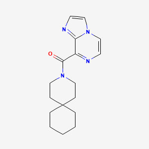 3-Azaspiro[5.5]undecan-3-yl(imidazo[1,2-a]pyrazin-8-yl)methanone