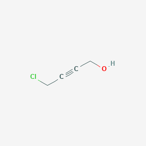 molecular formula C4H5ClO B075936 4-氯-2-丁炔-1-醇 CAS No. 13280-07-4