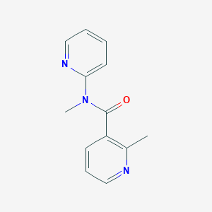 molecular formula C13H13N3O B7593785 N,2-dimethyl-N-pyridin-2-ylpyridine-3-carboxamide 