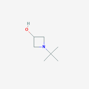 molecular formula C7H15NO B075943 1-tert-Butyl-3-azetidinol CAS No. 13156-04-2