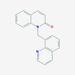 1-(Quinolin-8-ylmethyl)quinolin-2-one