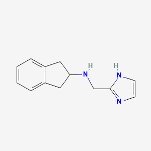 N-(1H-imidazol-2-ylmethyl)-2,3-dihydro-1H-inden-2-amine