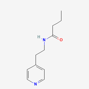 N-(2-pyridin-4-ylethyl)butanamide