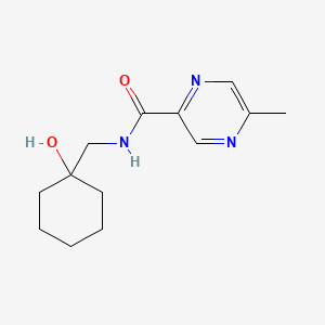 N-[(1-hydroxycyclohexyl)methyl]-5-methylpyrazine-2-carboxamide