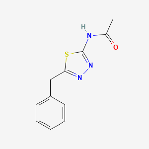 N-(5-benzyl-1,3,4-thiadiazol-2-yl)acetamide