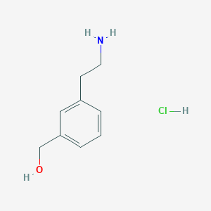 [3-(2-Aminoethyl)phenyl]methanol hydrochloride