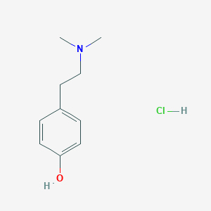 molecular formula C10-H15-N-O.Cl-H B075961 盐酸荷尔蒙 CAS No. 6027-23-2