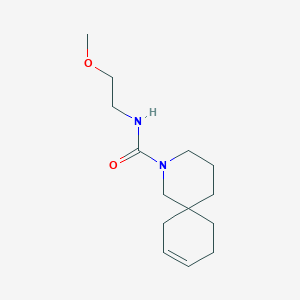 N-(2-methoxyethyl)-2-azaspiro[5.5]undec-9-ene-2-carboxamide