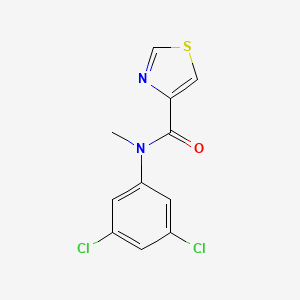 N-(3,5-dichlorophenyl)-N-methyl-1,3-thiazole-4-carboxamide