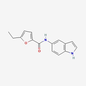 5-ethyl-N-(1H-indol-5-yl)furan-2-carboxamide