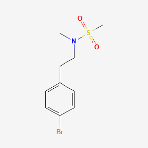 N-[2-(4-bromophenyl)ethyl]-N-methylmethanesulfonamide