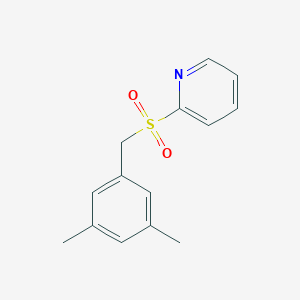 2-[(3,5-Dimethylphenyl)methylsulfonyl]pyridine