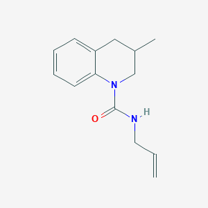 3-methyl-N-prop-2-enyl-3,4-dihydro-2H-quinoline-1-carboxamide