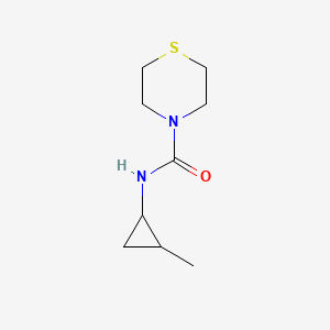 N-(2-methylcyclopropyl)thiomorpholine-4-carboxamide