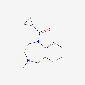 cyclopropyl-(4-methyl-3,5-dihydro-2H-1,4-benzodiazepin-1-yl)methanone