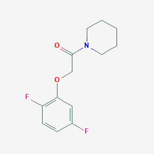 2-(2,5-Difluorophenoxy)-1-piperidin-1-ylethanone