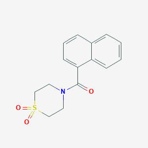 (1,1-Dioxo-1,4-thiazinan-4-yl)-naphthalen-1-ylmethanone