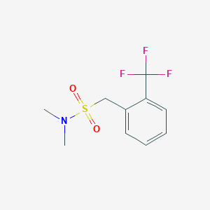 N,N-dimethyl-1-[2-(trifluoromethyl)phenyl]methanesulfonamide