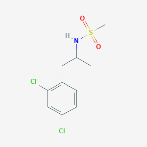 N-[1-(2,4-dichlorophenyl)propan-2-yl]methanesulfonamide