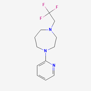 1-Pyridin-2-yl-4-(2,2,2-trifluoroethyl)-1,4-diazepane