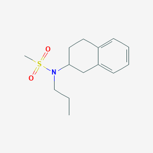 N-propyl-N-(1,2,3,4-tetrahydronaphthalen-2-yl)methanesulfonamide