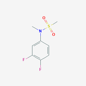 N-(3,4-difluorophenyl)-N-methylmethanesulfonamide