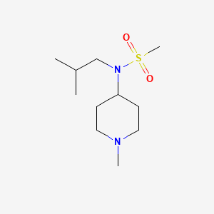 N-(1-methylpiperidin-4-yl)-N-(2-methylpropyl)methanesulfonamide