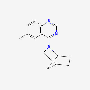 4-(2-Azabicyclo[2.2.1]heptan-2-yl)-6-methylquinazoline