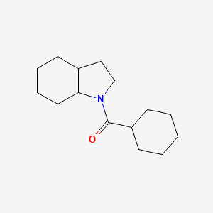 2,3,3a,4,5,6,7,7a-Octahydroindol-1-yl(cyclohexyl)methanone