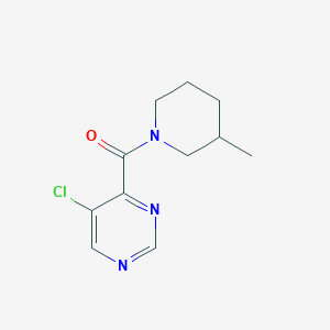 (5-Chloropyrimidin-4-yl)-(3-methylpiperidin-1-yl)methanone