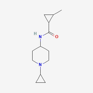 N-(1-cyclopropylpiperidin-4-yl)-2-methylcyclopropane-1-carboxamide