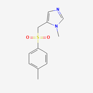 1-Methyl-5-[(4-methylphenyl)sulfonylmethyl]imidazole