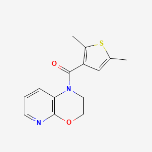 2,3-Dihydropyrido[2,3-b][1,4]oxazin-1-yl-(2,5-dimethylthiophen-3-yl)methanone