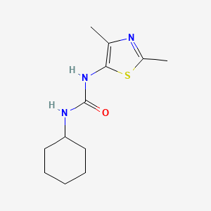 1-Cyclohexyl-3-(2,4-dimethyl-1,3-thiazol-5-yl)urea