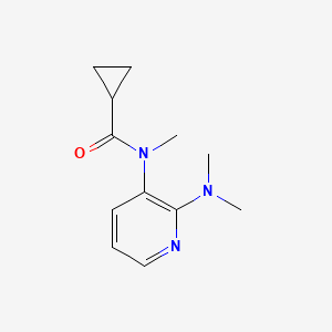 N-[2-(dimethylamino)pyridin-3-yl]-N-methylcyclopropanecarboxamide