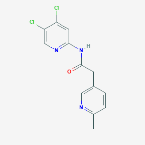 N-(4,5-dichloropyridin-2-yl)-2-(6-methylpyridin-3-yl)acetamide