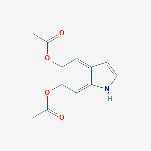 molecular formula C12H11NO4 B075982 5,6-二乙酰氧基吲哚 CAS No. 15069-79-1