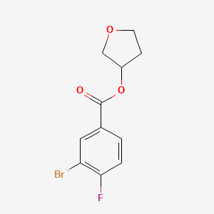 Oxolan-3-yl 3-bromo-4-fluorobenzoate