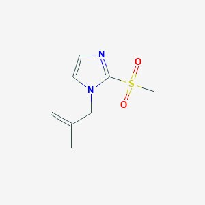 1-(2-Methylprop-2-enyl)-2-methylsulfonylimidazole