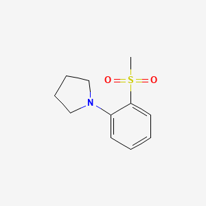 1-(2-Methylsulfonylphenyl)pyrrolidine