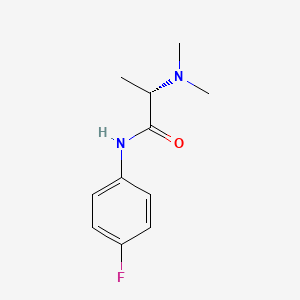 (2S)-2-(dimethylamino)-N-(4-fluorophenyl)propanamide