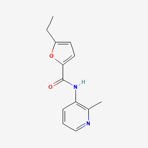 molecular formula C13H14N2O2 B7598492 5-ethyl-N-(2-methylpyridin-3-yl)furan-2-carboxamide 