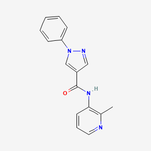 N-(2-methylpyridin-3-yl)-1-phenylpyrazole-4-carboxamide