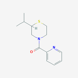 (2-Propan-2-ylthiomorpholin-4-yl)-pyridin-2-ylmethanone